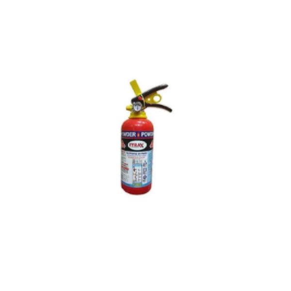 FYRAX 1 Kg Fire Extinguisher Mono Ammonium Phosphate Powder Stored Pressure Type, Rating 8B confirming to IS 15683 with ISI Mark MAP 50%