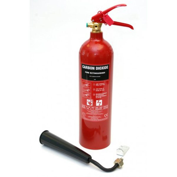 Safepro 2kg Carbon Dioxide Gas Fire Extinguisher Cylinder (Local)