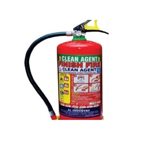 Finish Fire RCA4 4kg Clean Agent Fire Extinguishers With ISI Mark