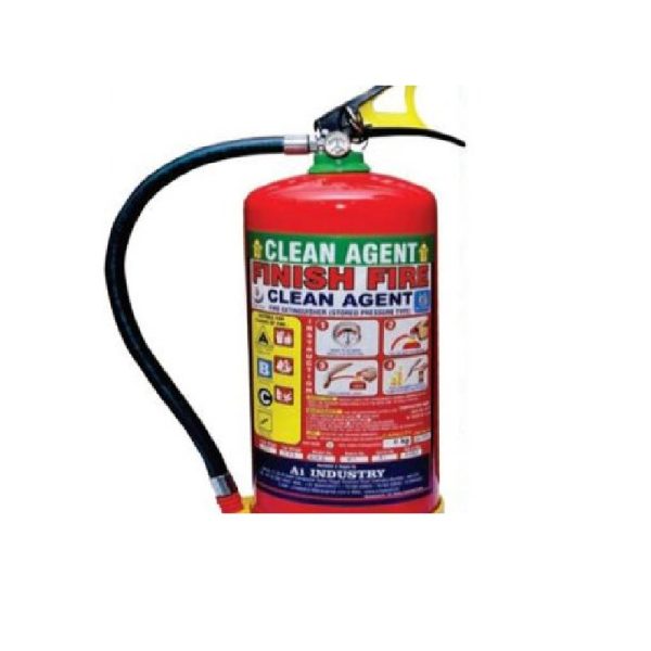 Finish Fire RCA9 9kg Clean Agent Fire Extinguishers With ISI Mark
