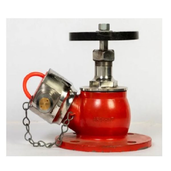 Safe On SS  63 mm Single Outlet ISI Hydrant Valve Type-A