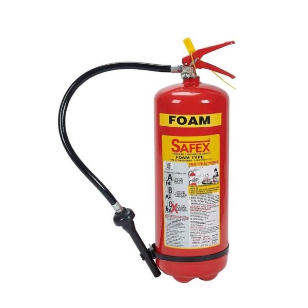 Safex Mechanical Foam 9 Ltr Fire Extinguisher (Cartridge Operated)