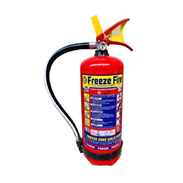 Freeze Fire 4Kg ABC Stored Pressure Type Fire Extinguisher