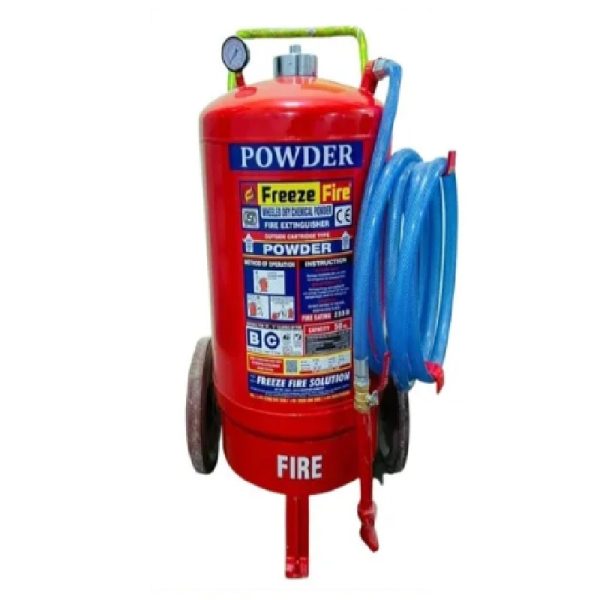 Freeze Outside 2 Kg Co2 50Kg Dry Chemical Powder Type Fire Extinguisher