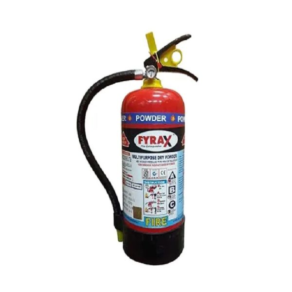 Fyrax 9Kg Fire Extinguisher With Abc Powder Cartridges Operated