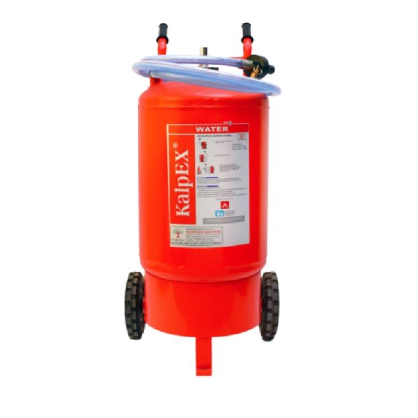KalpEX 60 Ltr Water Based Trolley Mounted Fire Extinguisher