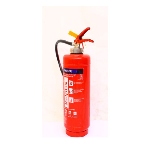 KalpEX 6A-183B 6Kg MAP 50% Gas Cartridge Type ABC Stored Pressure Type Fire Extinguisher