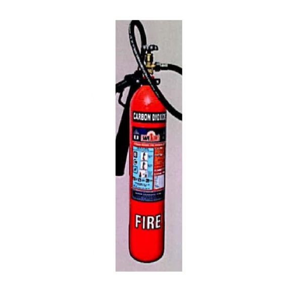 Safe Alert Portable 2 Kg Carbon Dioxide Type Fire Extinguisher
