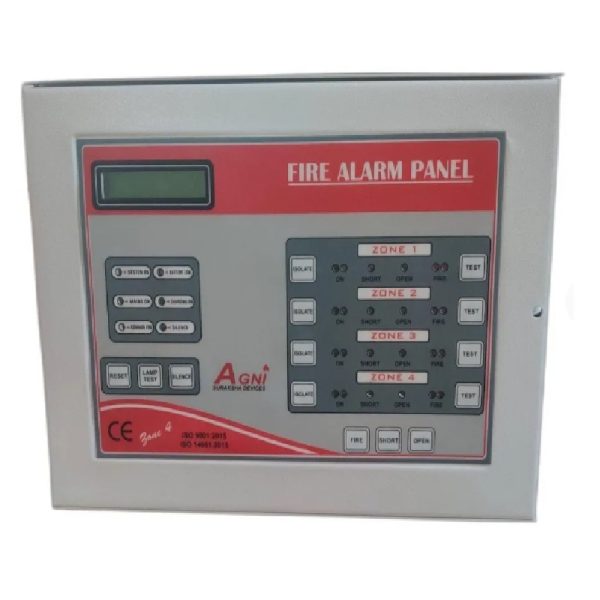 Agni Hunt 4 Zone Fire Alarm Panel