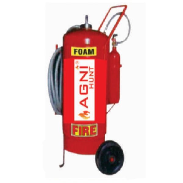 Agni Hunt 50Ltr M-Foam Trolley Type Fire Extinguisher