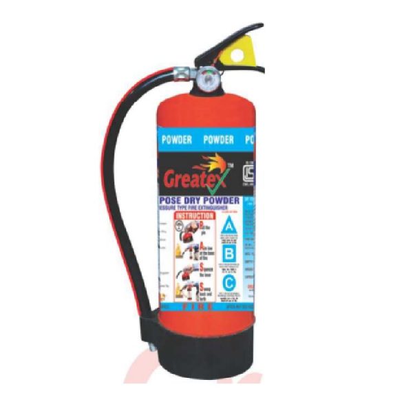 Greatex 4 Kg ABC Stored Pressure Type Fire Extinguisher