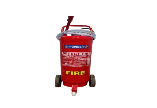 Detect Fire 25Kg DCP Trolly Mounted Fire Extinguisher