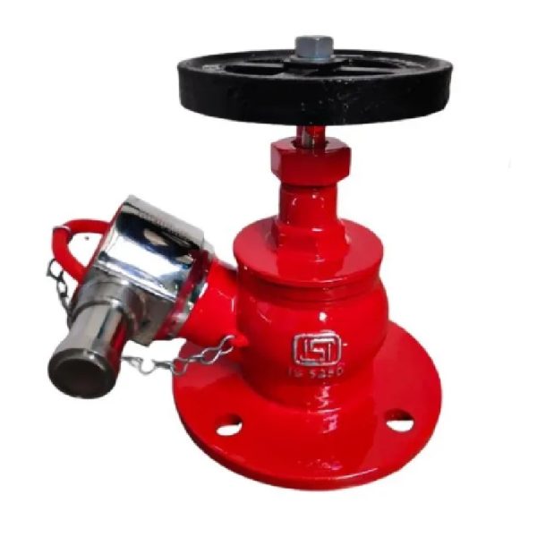 Flame Pro Single Head Hydrant Valve Ci Body With Working Parts Ss Isi Mark 160 Pcd 8 Kg Weight