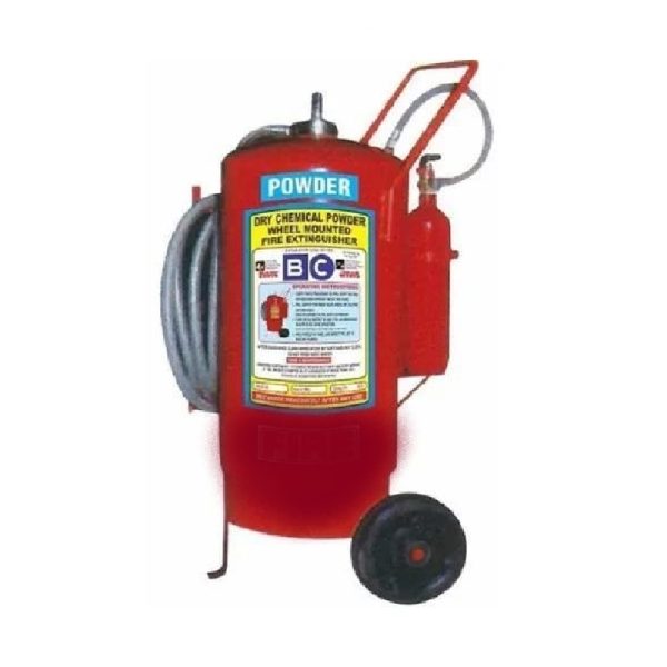 Fireboss 25Kg Higher Capacity Trolley mounted Dry Chemical Powder Type Fire Extinguisher With CO2 & Powder
