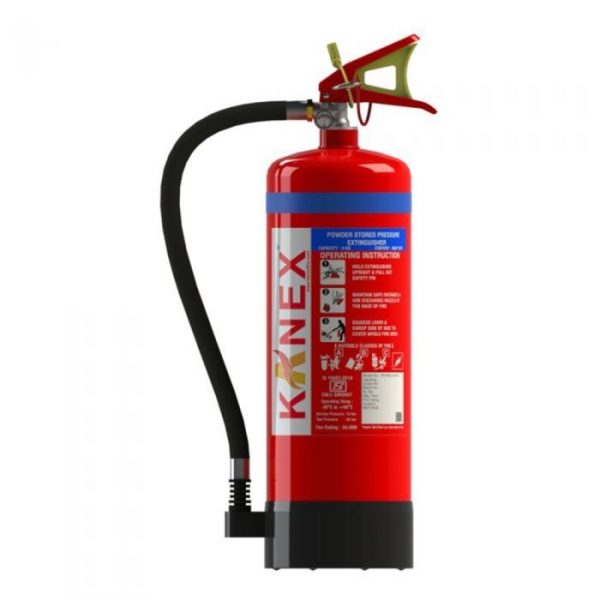 Kanex 4 KG ABC FIRE EXTINGUISHER (MAP 50 BASED PORTABLE STORED PRESSURE) Regualr Quality (RQ)