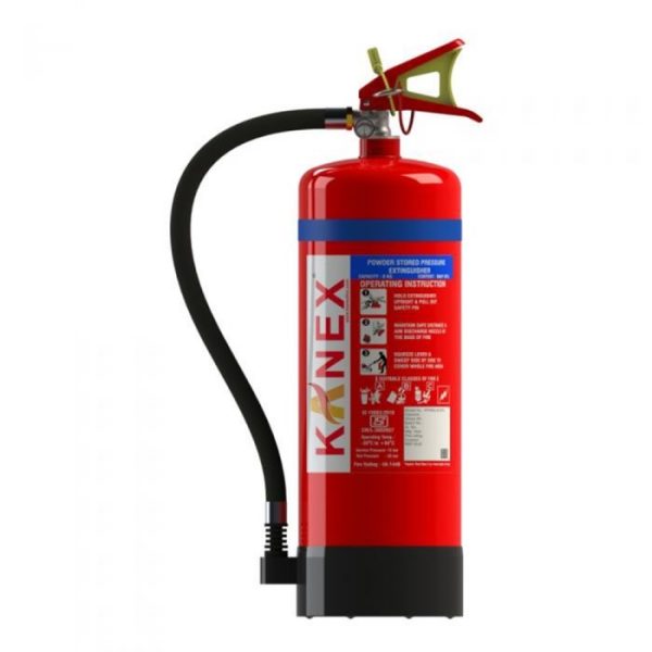 Kanex 6 KG ABC FIRE EXTINGUISHER (MAP 50 BASED PORTABLE STORED PRESSURE) Regular Qality (RQ)