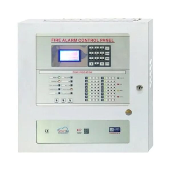 ASES Eight Zone microprocessor based Conventional Fire Alarm Panel, LCD and LED both Model No. IR8Z