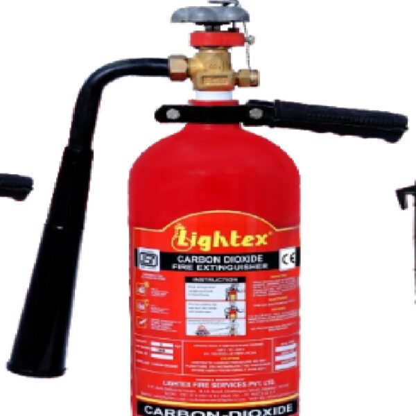Lightex Co2 Type Fire Extinguisher Complete With All Accessories - 3 Kg