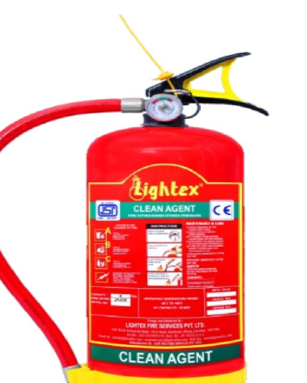 Lightex  Clean Agent Fire extinguisher Portable Type - 6 Kg