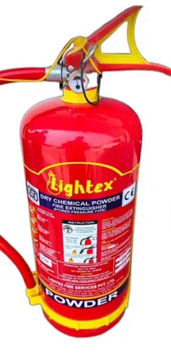 Lightex DCP  (BC) Stored Pressure Type Fire Extinguisher N/ISI - 4 Kg