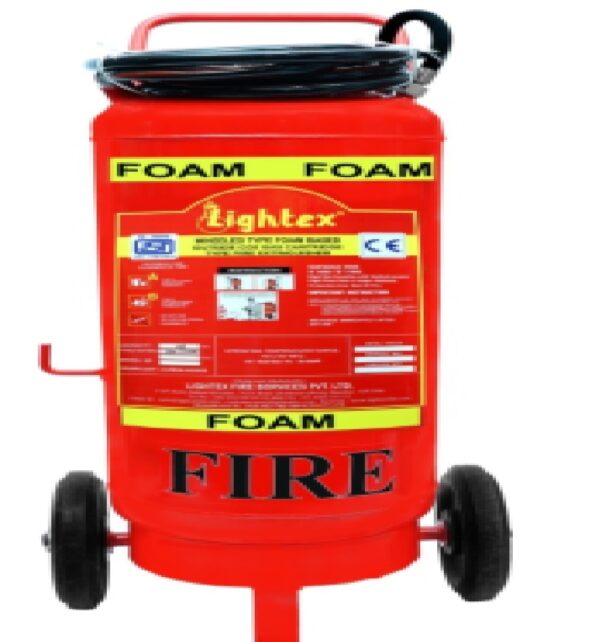 Lightex Higher capcity  Mechanical Foam Type Fire Extinguisher Cartridge Type - 45 Ltr.