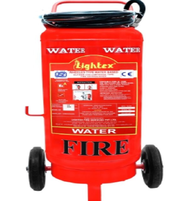 Lightex Higher capcity Water Co2 Type Fire Extinguisher Cartridge Type - 45 Ltr.