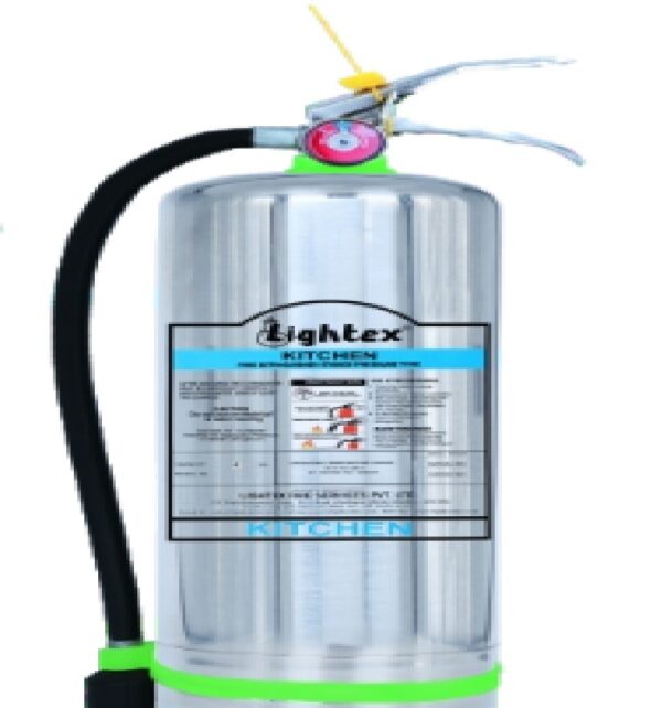 Lightex K Type Fire Extinguisher SS Body - 4 Kg