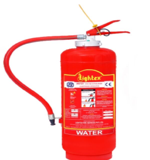 Lightex Water Co2 Type Fire Extinguisher Stored Pressure Type - 9 Ltr.