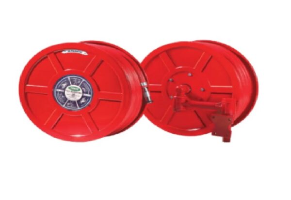 Mfs 25Mm Hose Reel Drum With 30 Mtrs Pipe And S S Nozzle Swing Type
