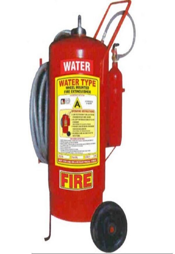 Mfs 45 Ltrs Water Type  Trolly Mounted Fire Extinguisher